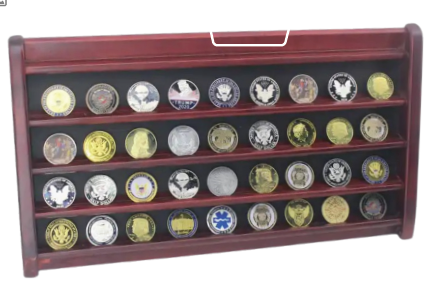 Challenge Coin/Medallion Rack